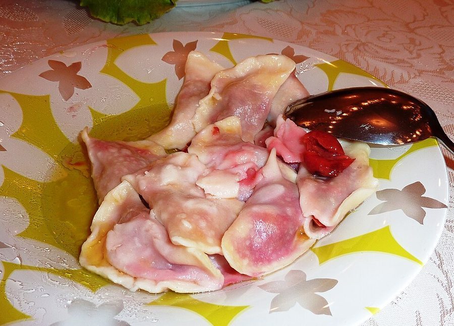 Вареники з вишнею
