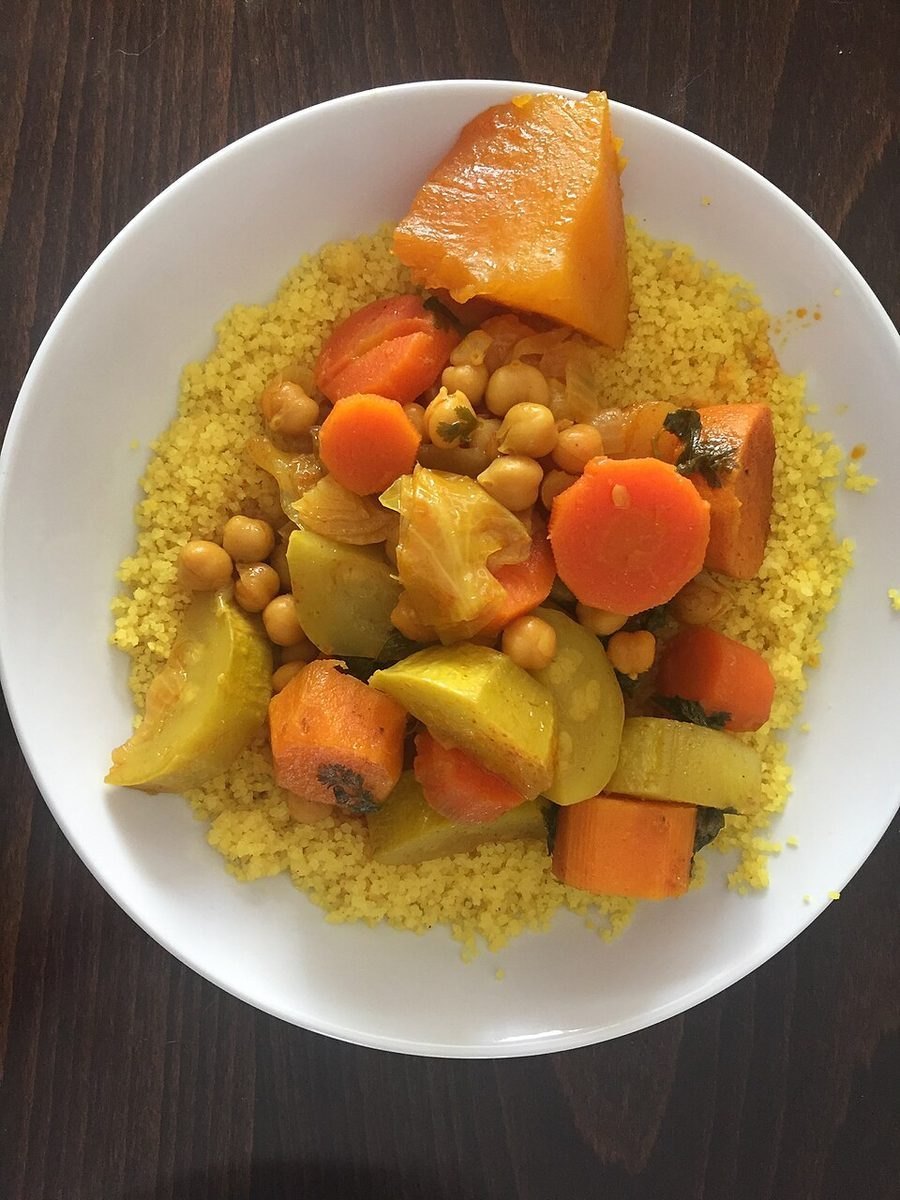 Кускус з овочами