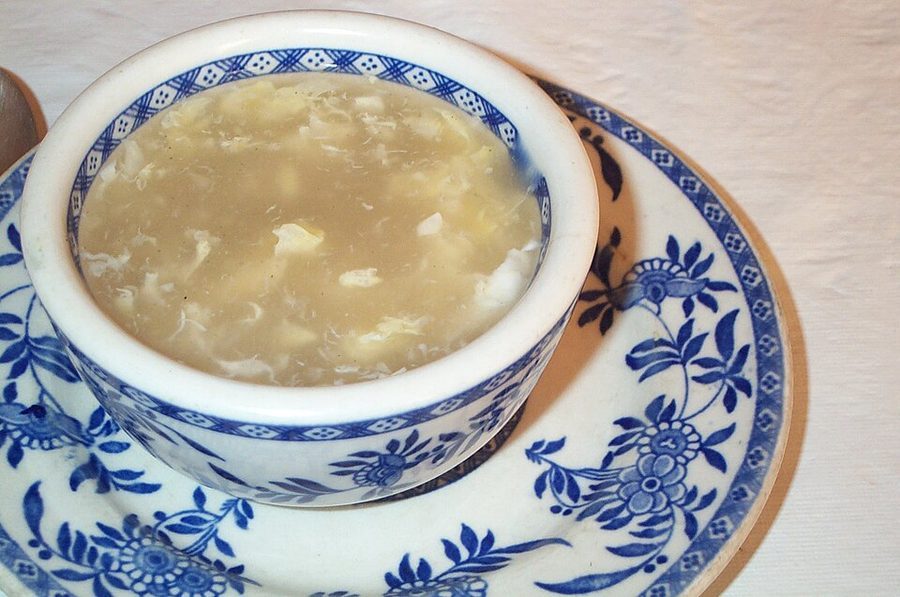 Яєчний суп по-китайськи
